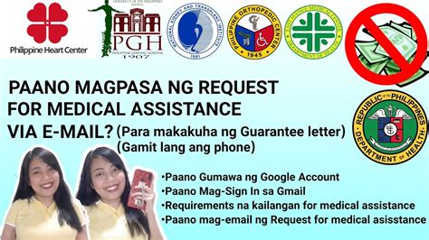 sulat para sa medical assistance|5 steps para makakuha ng medical assistance mula .